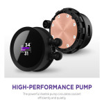 NZXT KRAKEN CORE 240 RGB BLACK LIQUID COOLER