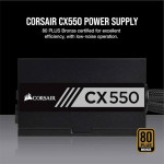 CORSAIR CX550 80 PLUS BRONZE PSU