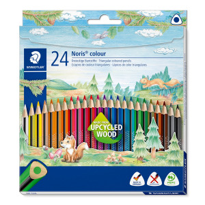 STAEDTLER 24 Noris Triangular Color Pencils -187